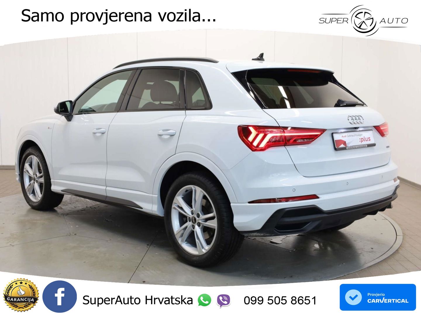 Audi Q3 40 TFSI (190 KS) quattro S tronic S line LED+GR SJED+ACC