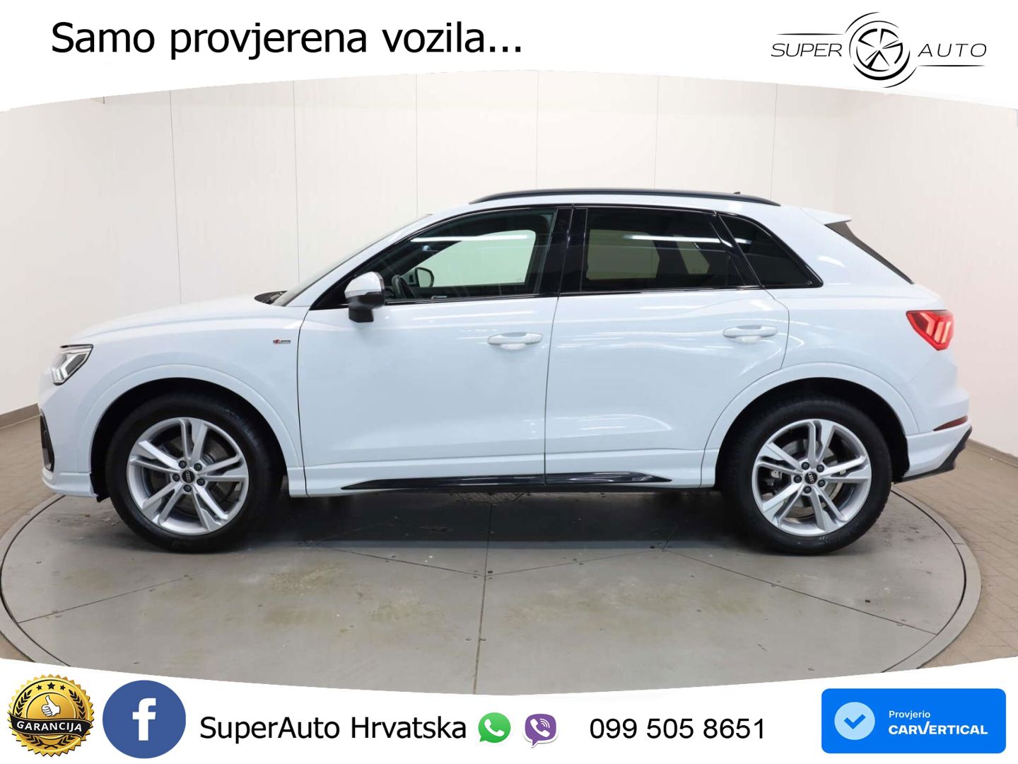 Audi Q3 40 TFSI (190 KS) quattro S tronic S line LED+GR SJED+ACC