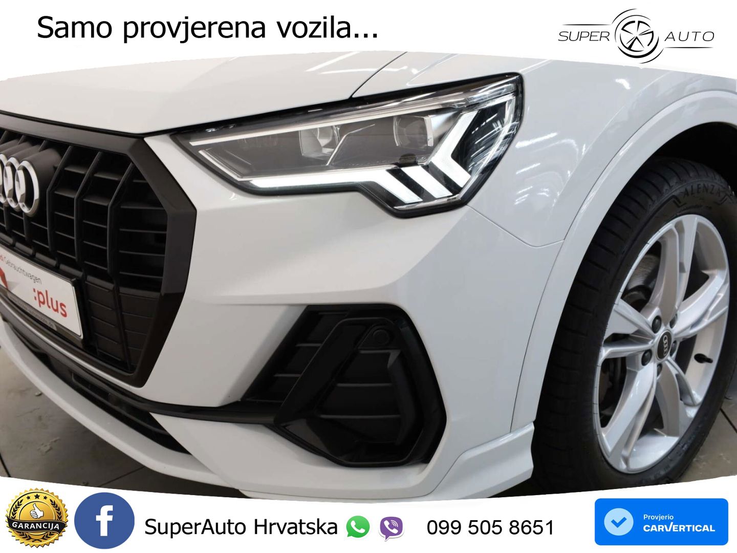 Audi Q3 40 TFSI (190 KS) quattro S tronic S line LED+GR SJED+ACC