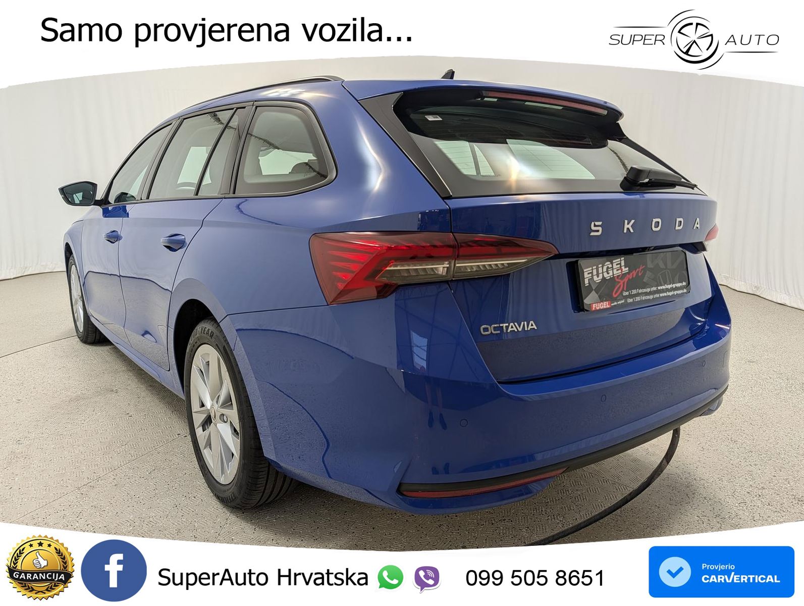 Škoda Octavia Combi 2.0 TDI (150 KS) DSG Selection MATRIX+GR SJED+KAM