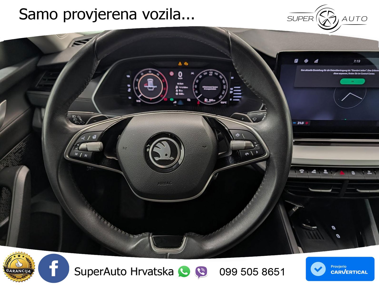 Škoda Octavia Combi 2.0 TDI (150 KS) DSG Selection MATRIX+GR SJED+KAM
