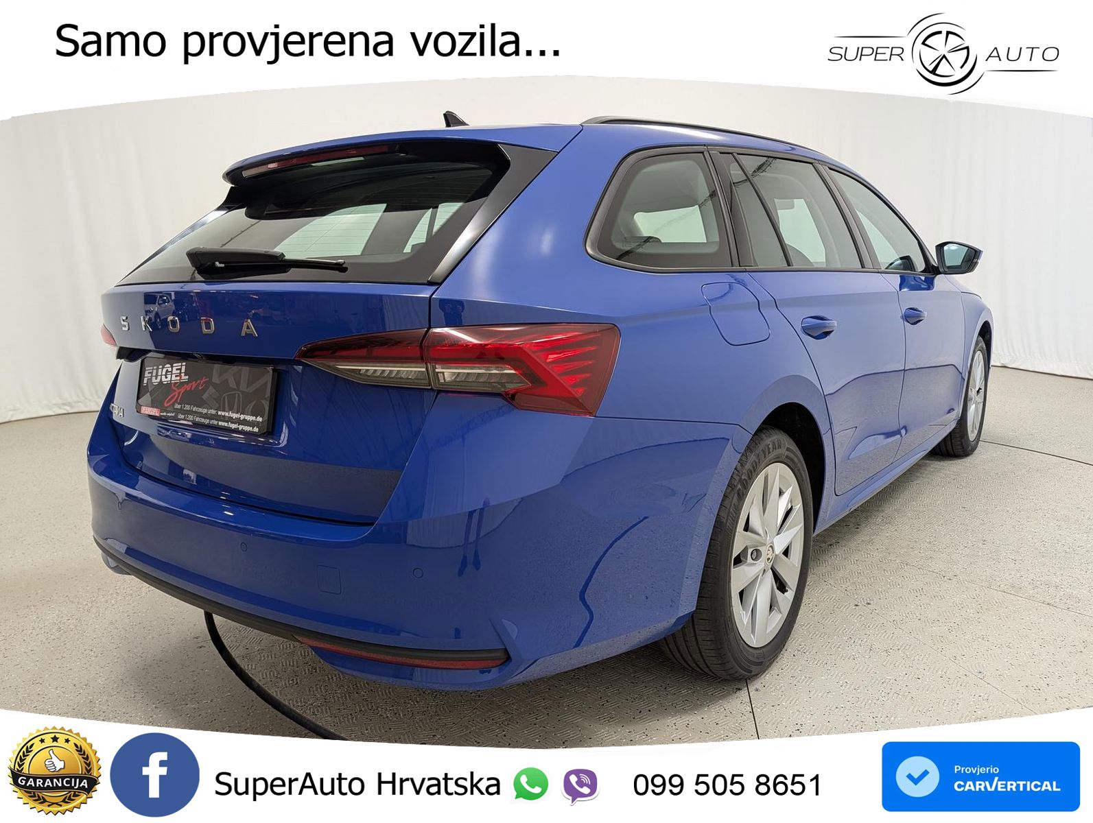 Škoda Octavia Combi 2.0 TDI (150 KS) DSG Selection MATRIX+GR SJED+KAM