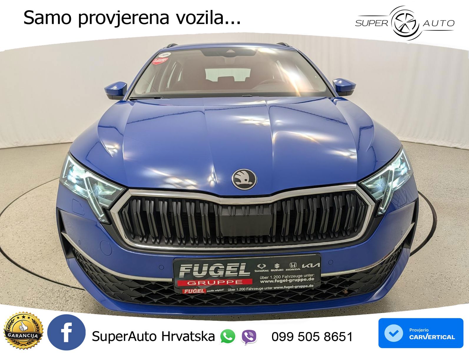 Škoda Octavia Combi 2.0 TDI (150 KS) DSG Selection MATRIX+GR SJED+KAM