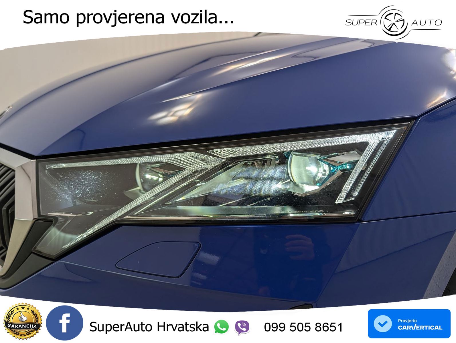 Škoda Octavia Combi 2.0 TDI (150 KS) DSG Selection MATRIX+GR SJED+KAM