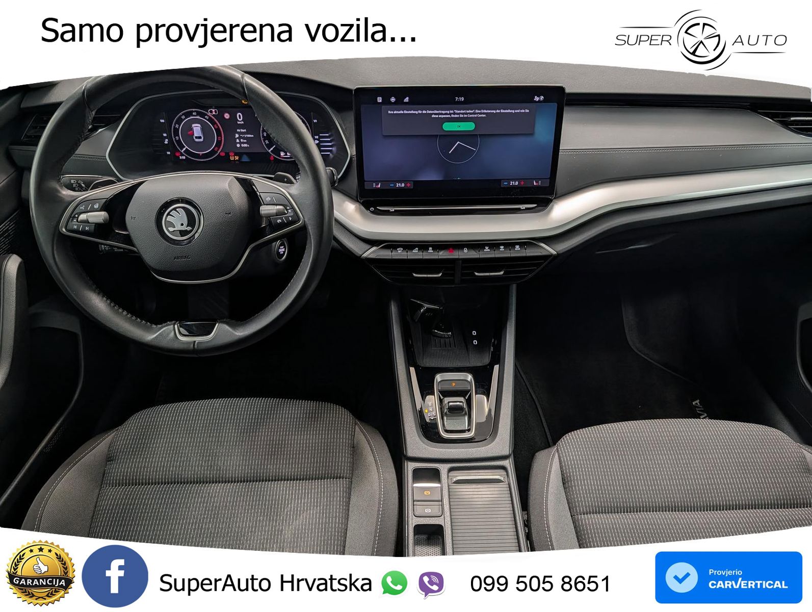 Škoda Octavia Combi 2.0 TDI (150 KS) DSG Selection MATRIX+GR SJED+KAM