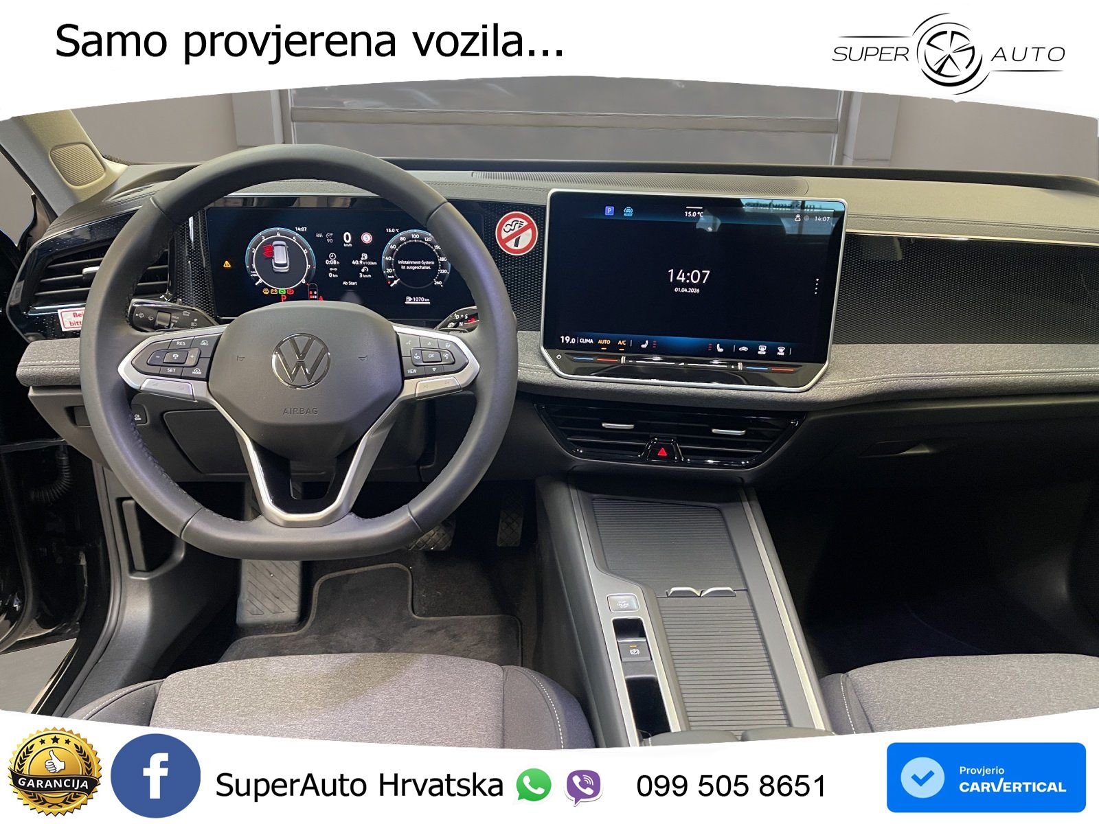 Volkswagen Passat Variant 1.5 eTSI (150 KS) DSG LED+GR SJED+ACC