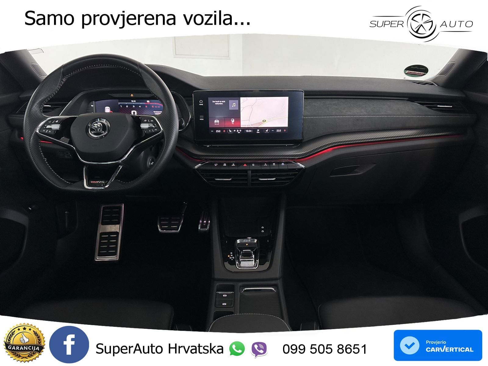 Škoda Octavia Combi RS 2.0 TDI (200 KS) 4x4 DSG MATRIX+GR SJED+KAM