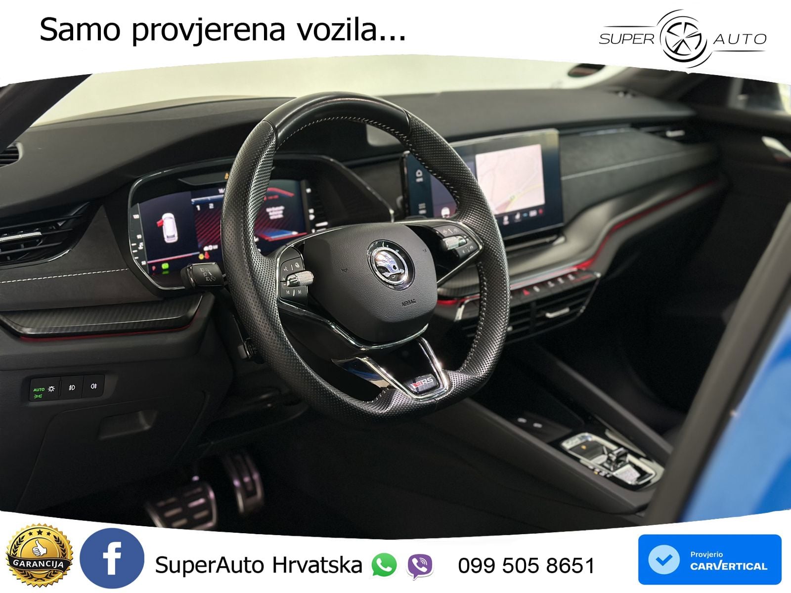 Škoda Octavia Combi RS 2.0 TDI (200 KS) 4x4 DSG MATRIX+GR SJED+KAM