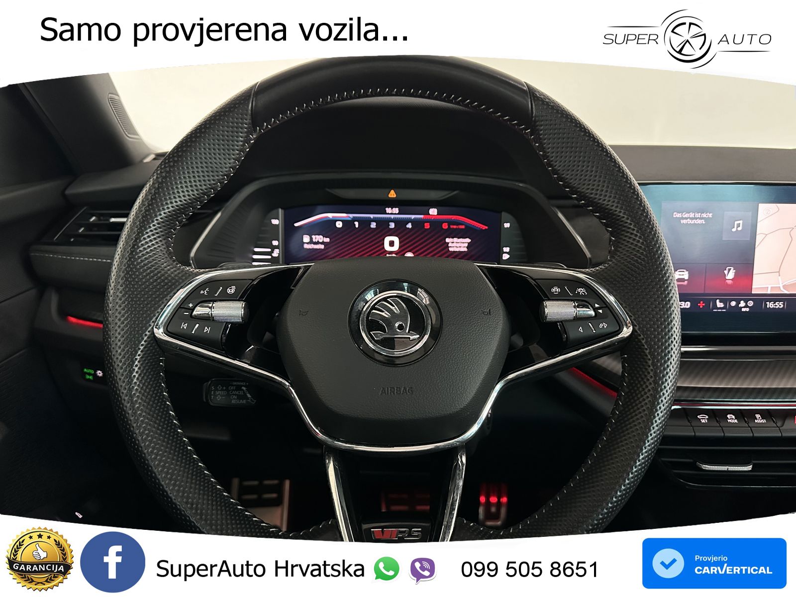 Škoda Octavia Combi RS 2.0 TDI (200 KS) 4x4 DSG MATRIX+GR SJED+KAM