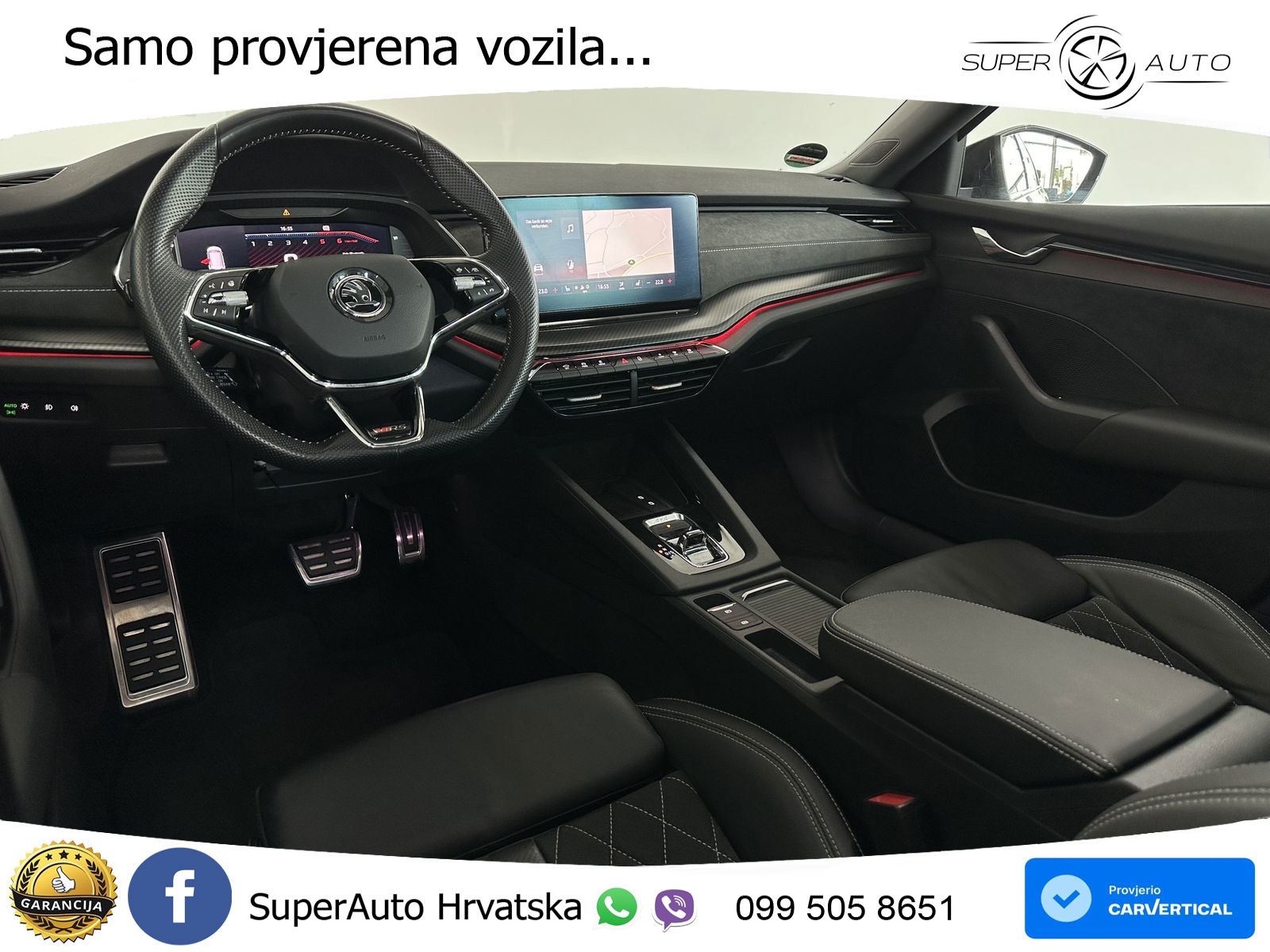 Škoda Octavia Combi RS 2.0 TDI (200 KS) 4x4 DSG MATRIX+GR SJED+KAM