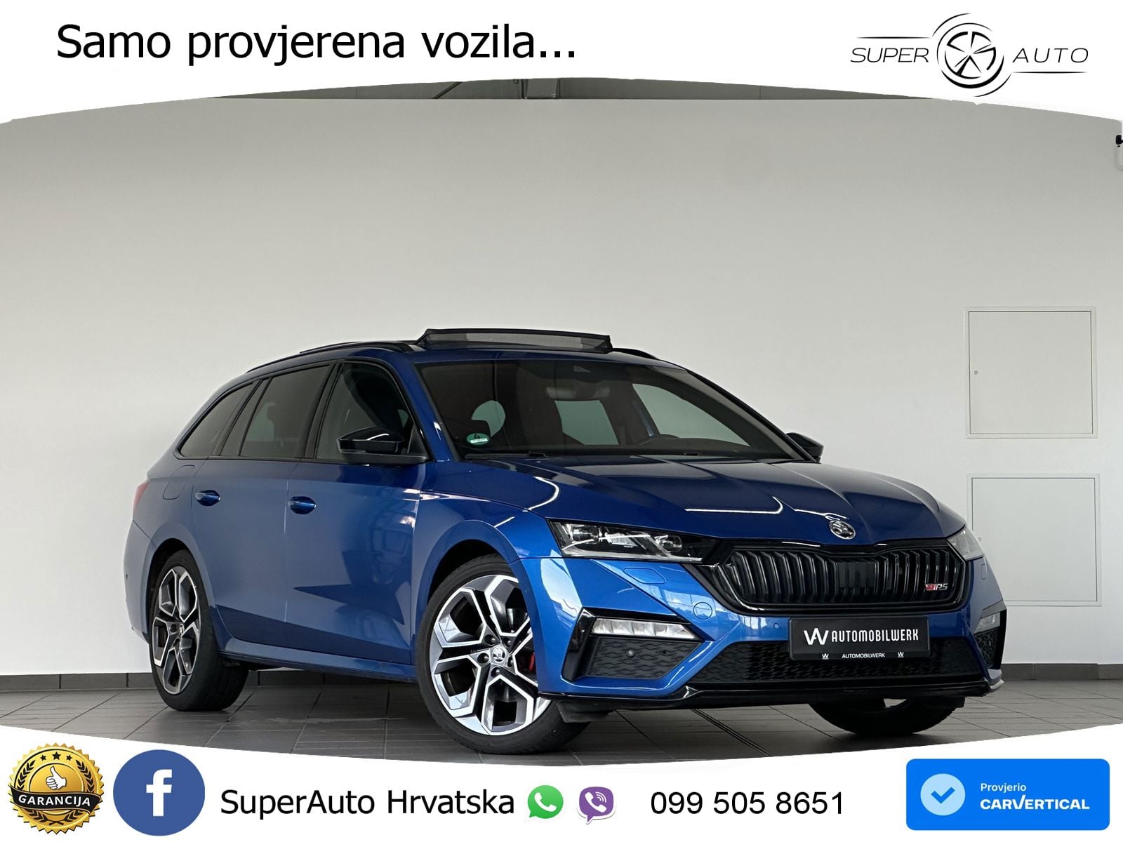 Škoda Octavia Combi RS 2.0 TDI (200 KS) 4x4 DSG MATRIX+GR SJED+KAM