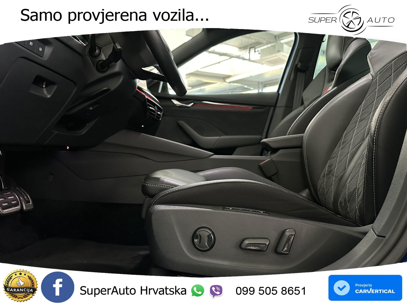 Škoda Octavia Combi RS 2.0 TDI (200 KS) 4x4 DSG MATRIX+GR SJED+KAM