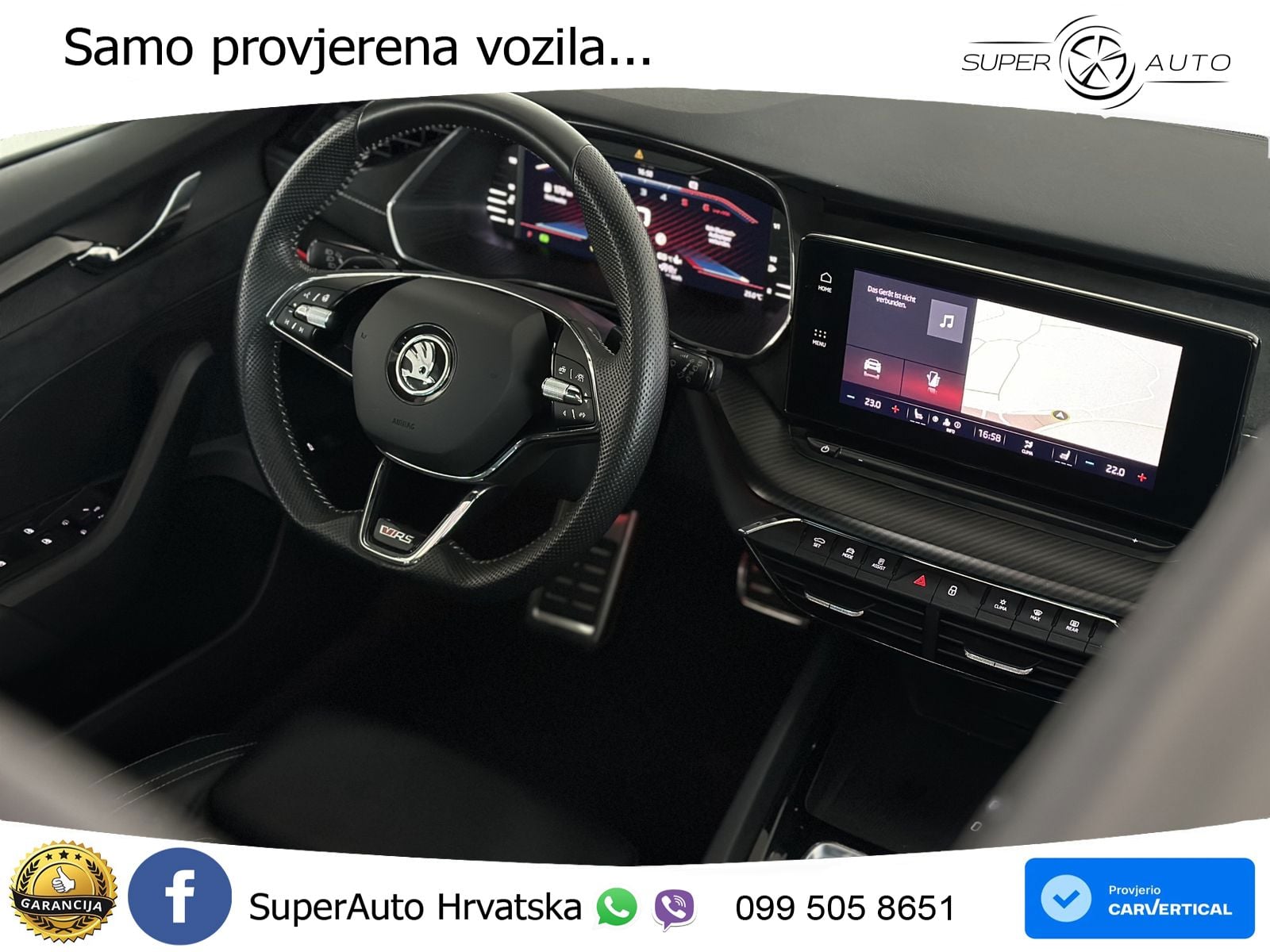 Škoda Octavia Combi RS 2.0 TDI (200 KS) 4x4 DSG MATRIX+GR SJED+KAM