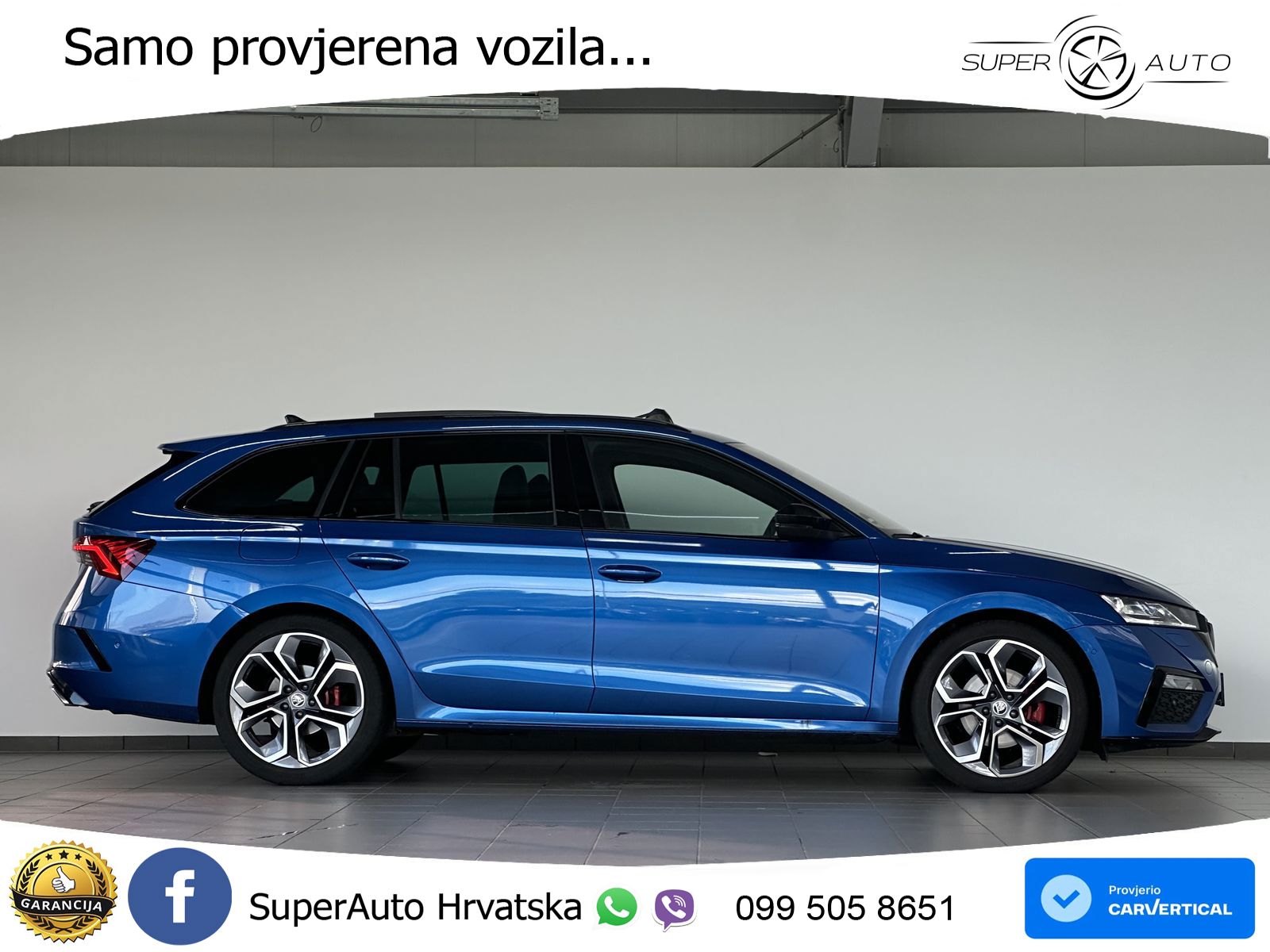 Škoda Octavia Combi RS 2.0 TDI (200 KS) 4x4 DSG MATRIX+GR SJED+KAM