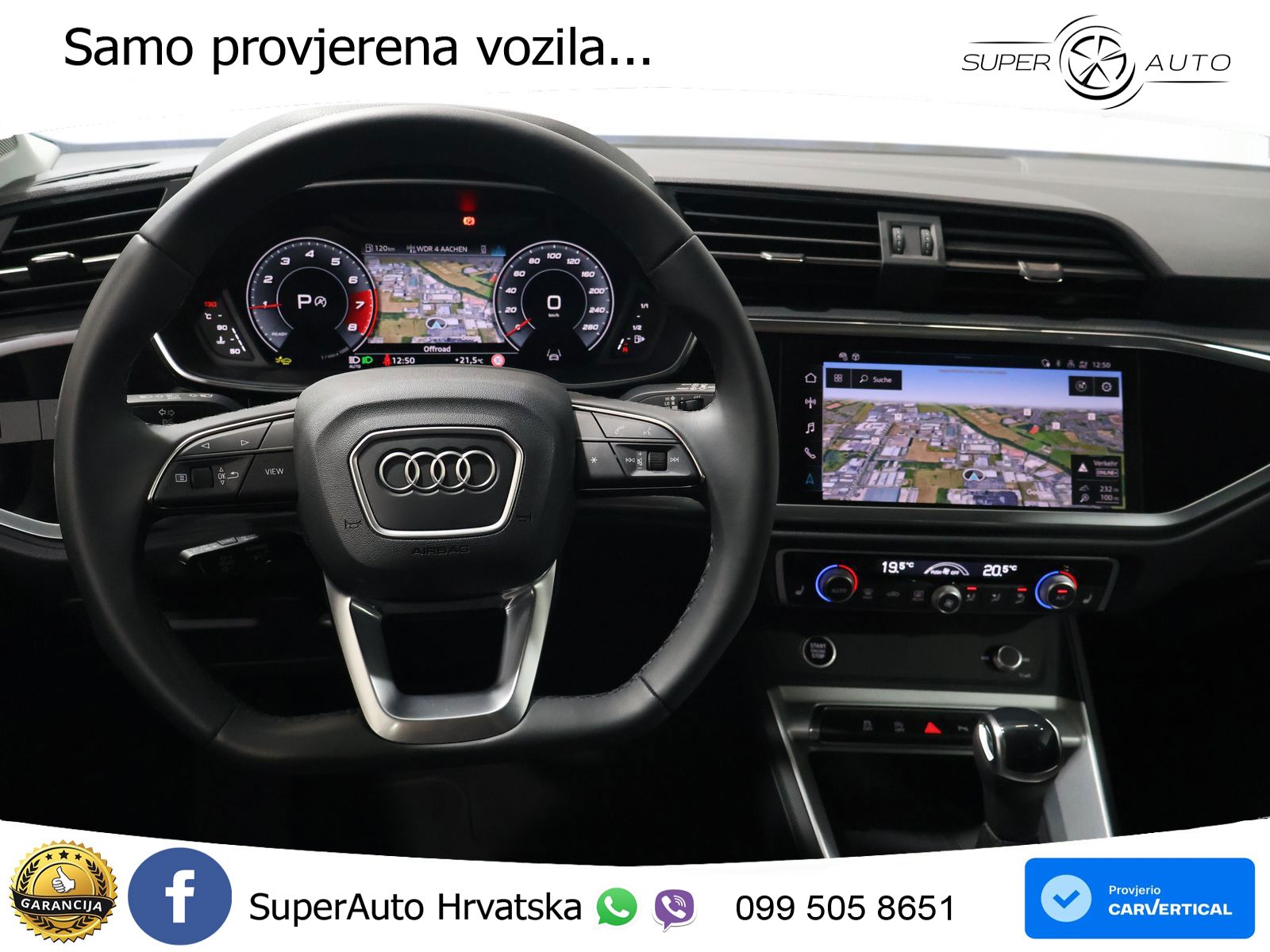 Audi Q3 35 TFSI (150 KS) S tronic advanced LED+GR SJED+ACC