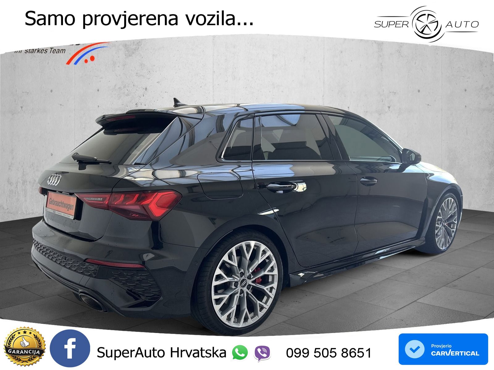 Audi RS3 Sportback 2.5 TFSI (400 KS) quattro S tronic MATRIX+GR SJED+KAM