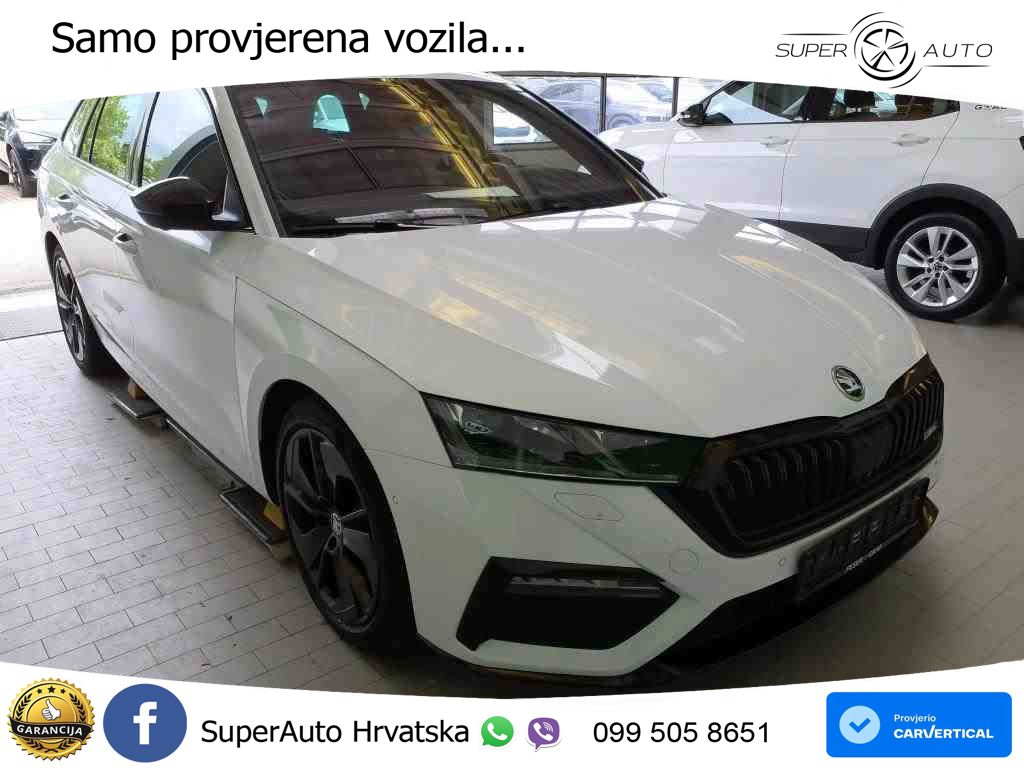 Škoda Octavia Combi RS 2.0 TDI (200 KS) DSG LED+GR SJED+ACC