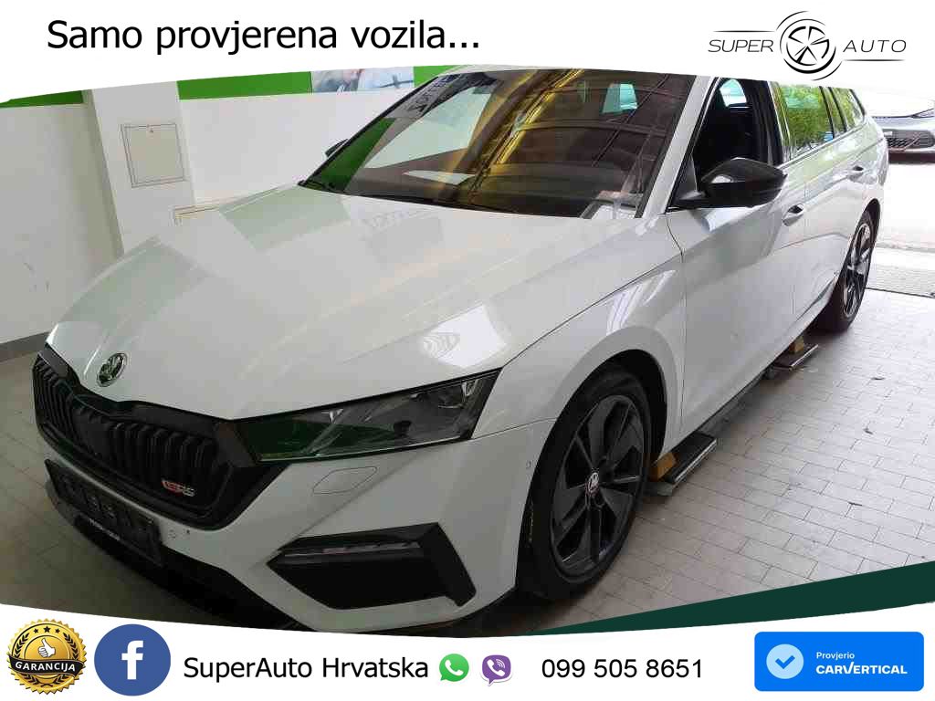 Škoda Octavia Combi RS 2.0 TDI (200 KS) DSG LED+GR SJED+ACC