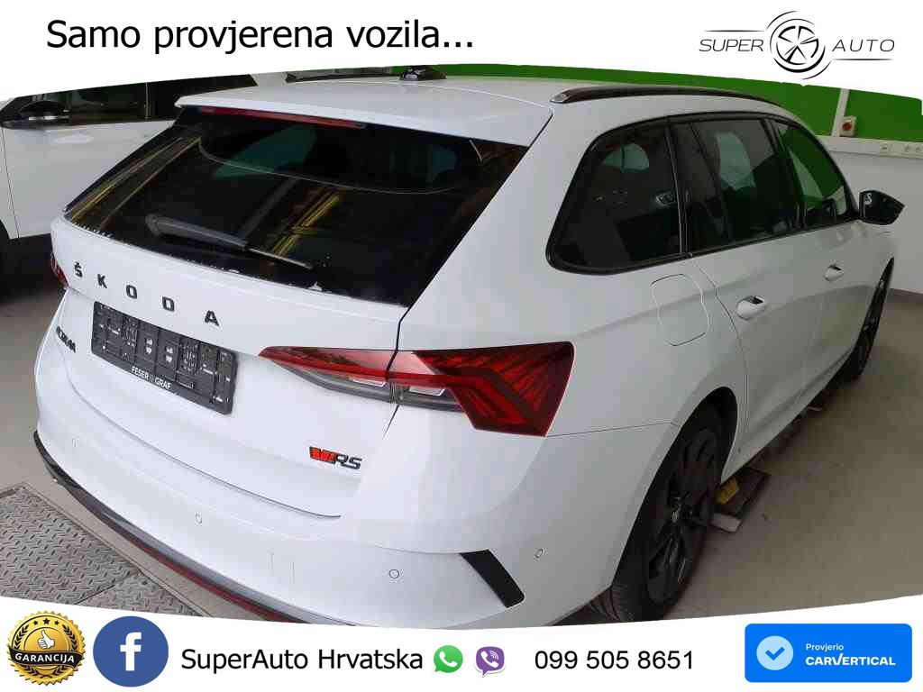 Škoda Octavia Combi RS 2.0 TDI (200 KS) DSG LED+GR SJED+ACC