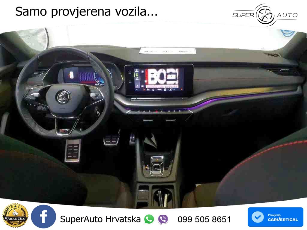 Škoda Octavia Combi RS 2.0 TDI (200 KS) DSG LED+GR SJED+ACC