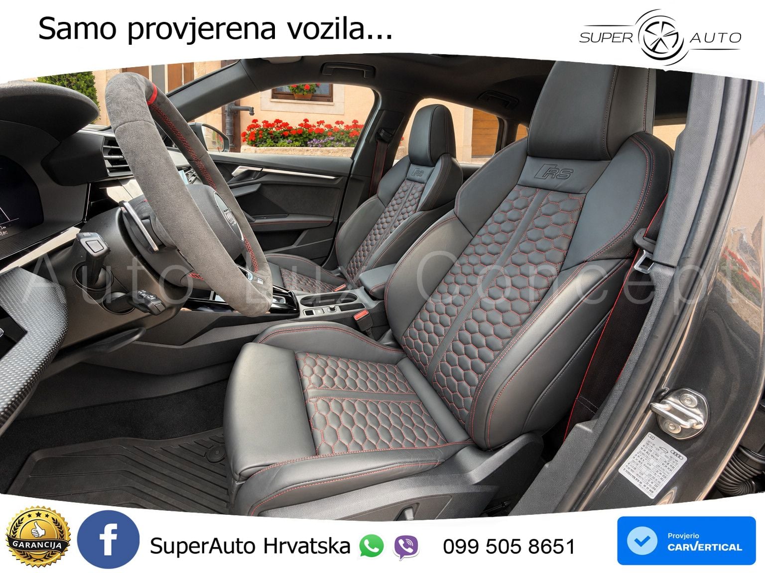 Audi RS3 Sedan 2.5 TFSI (400 KS) quattro S tronic LED+GR SJED+ACC