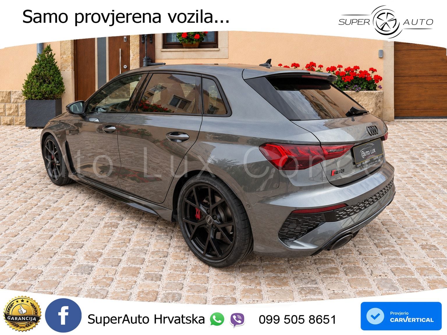 Audi RS3 Sedan 2.5 TFSI (400 KS) quattro S tronic LED+GR SJED+ACC