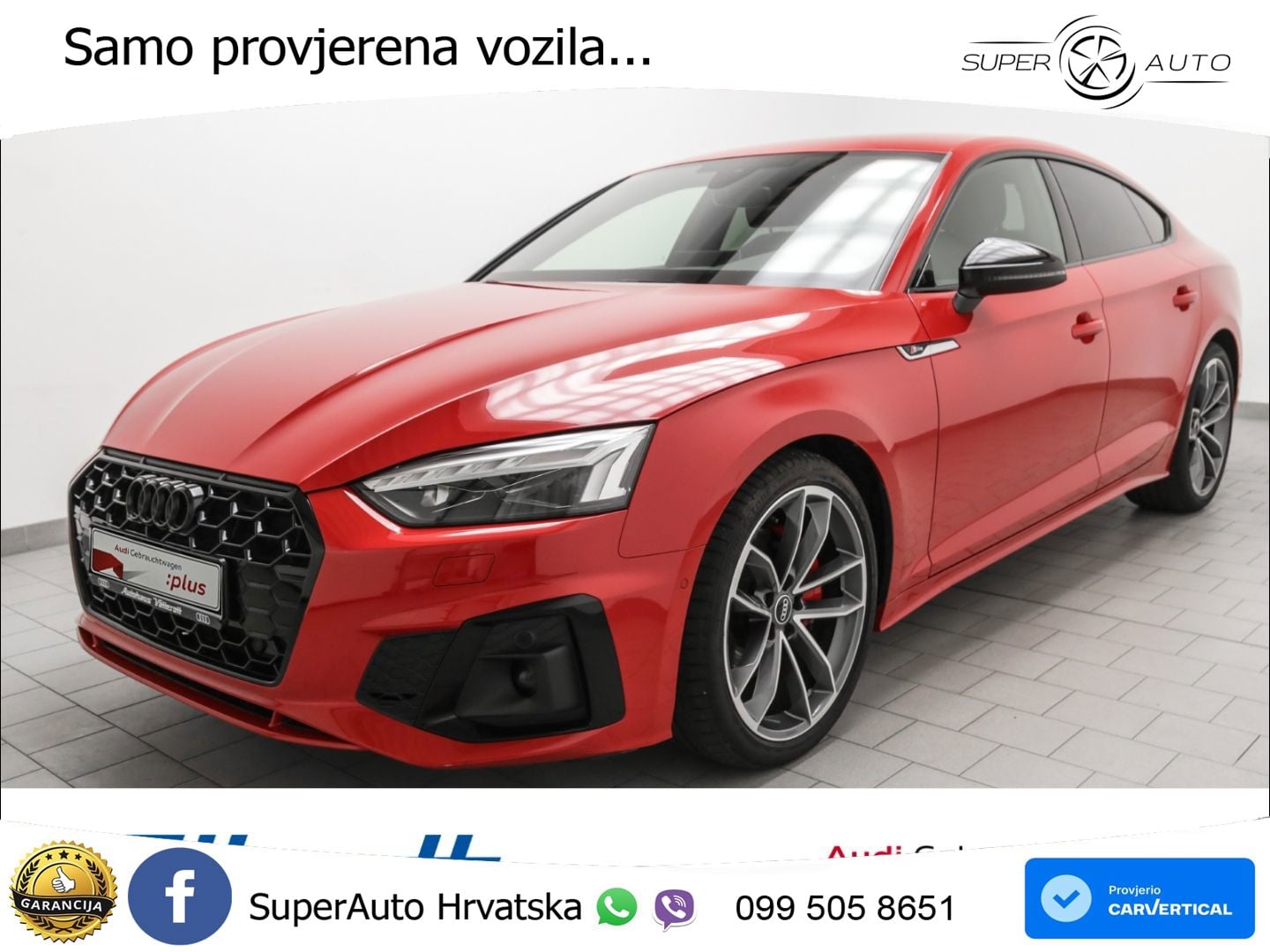 Audi A5 Sportback 40 TDI (204 KS) S tronic S line MATRIX+GR SJED+KAM