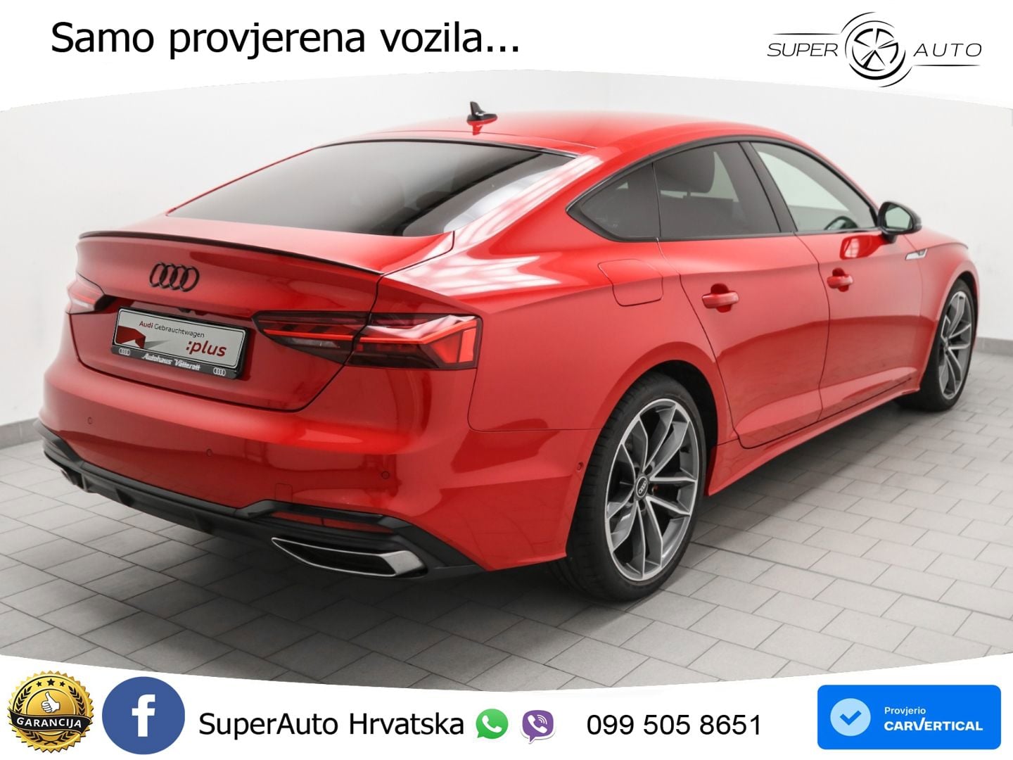 Audi A5 Sportback 40 TDI (204 KS) S tronic S line MATRIX+GR SJED+KAM