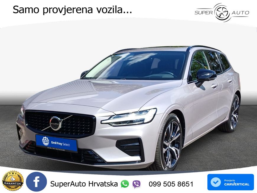 Volvo V60 2.0 B4 Benzin DCT ACC+HEAD+4xGR SJED+360+PANO