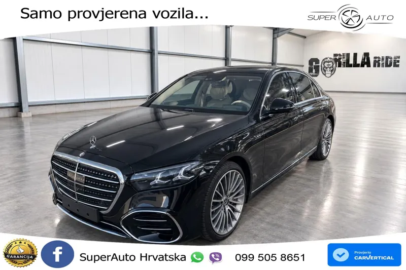 Mercedes S 450d (367 KS) EQ Boost 4MATIC 9G-TRONIC ACC+HEAD+4xGR SJED+360+PANO