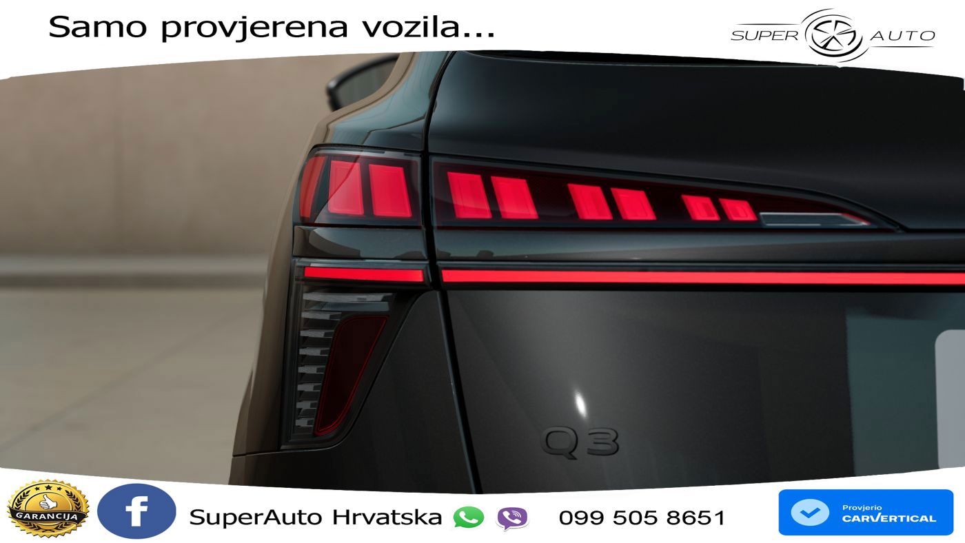 Audi Q3 1.5 TFSIe (272 KS) S tronic LED+GR SJED+ACC