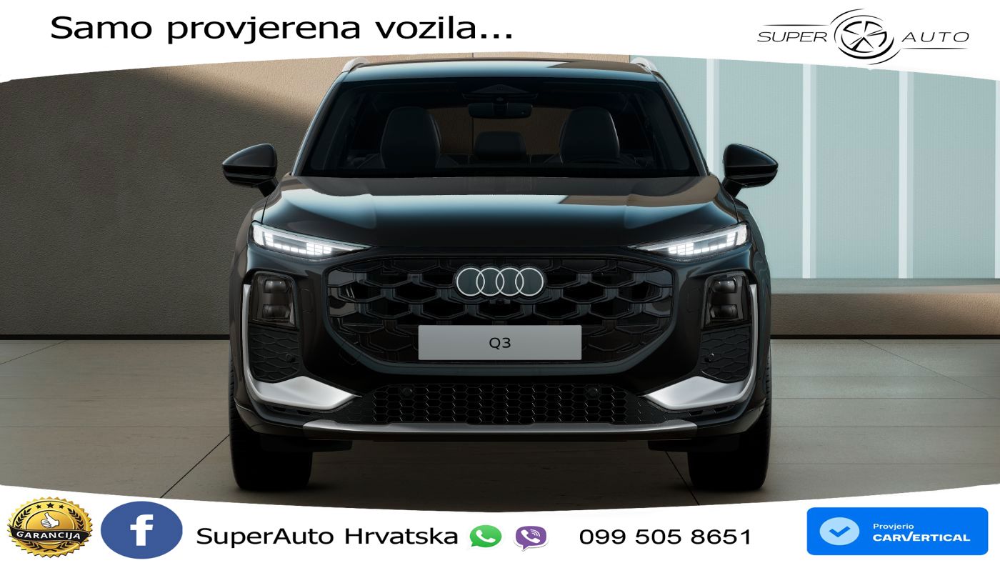 Audi Q3 1.5 TFSIe (272 KS) S tronic LED+GR SJED+ACC