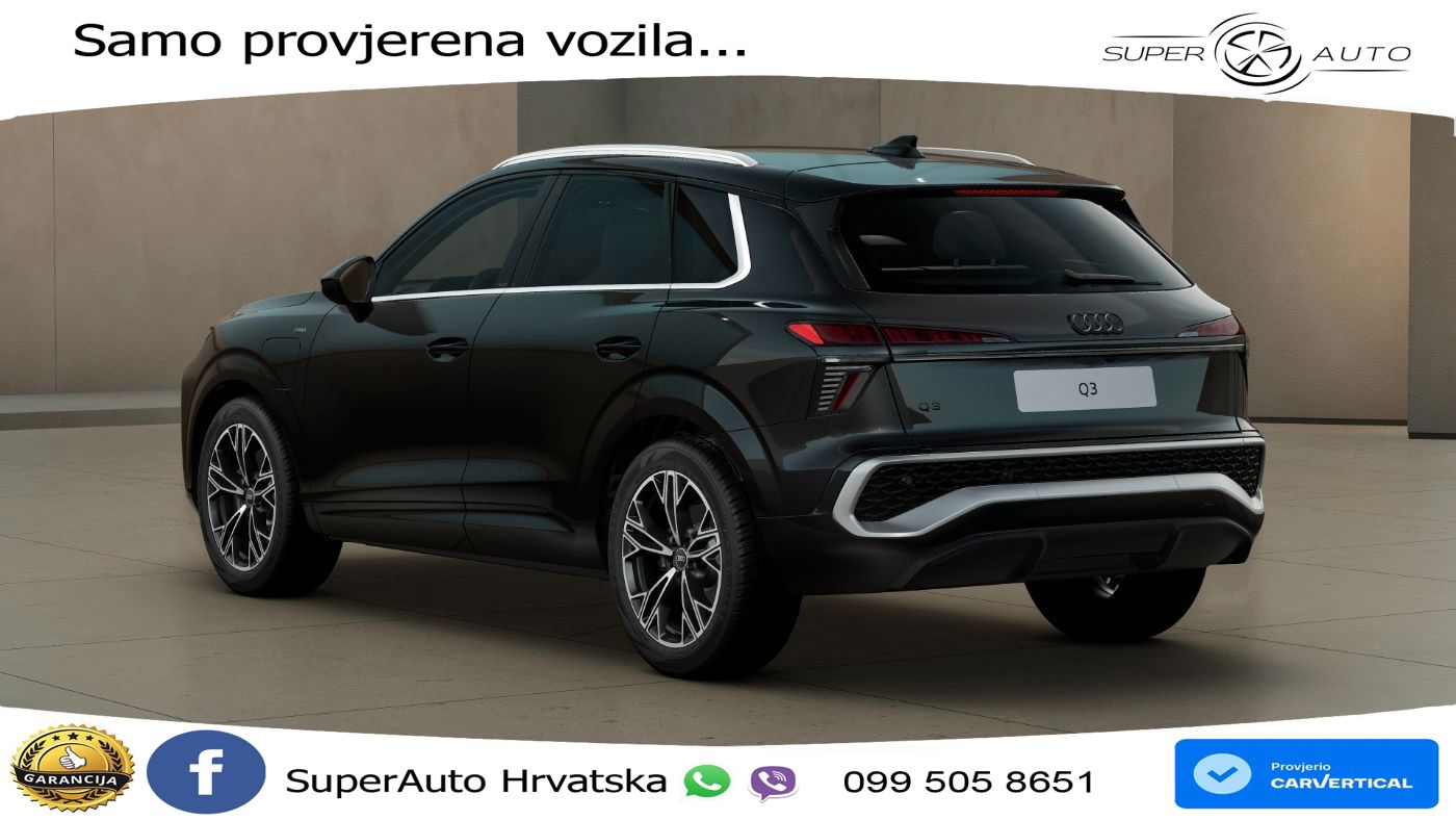 Audi Q3 1.5 TFSIe (272 KS) S tronic LED+GR SJED+ACC