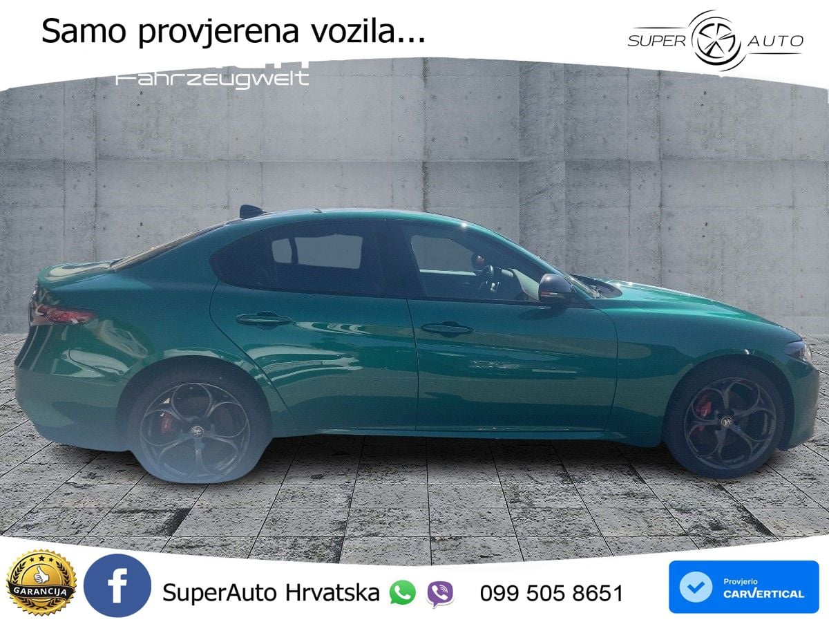 Alfa Romeo Giulia 2.0 Turbo (280 KS) Q4 Automatic LED+GR SJED+ACC
