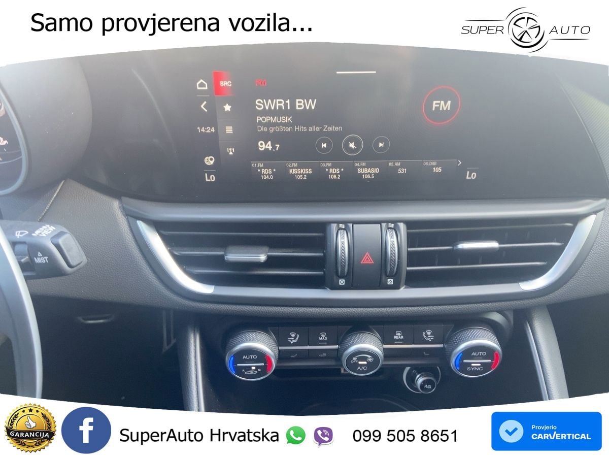Alfa Romeo Giulia 2.0 Turbo (280 KS) Q4 Automatic LED+GR SJED+ACC