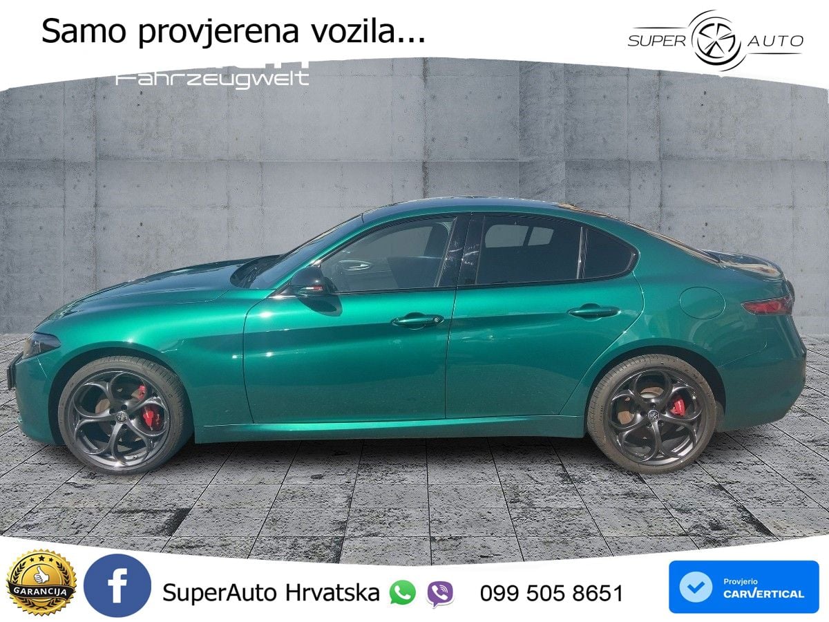 Alfa Romeo Giulia 2.0 Turbo (280 KS) Q4 Automatic LED+GR SJED+ACC