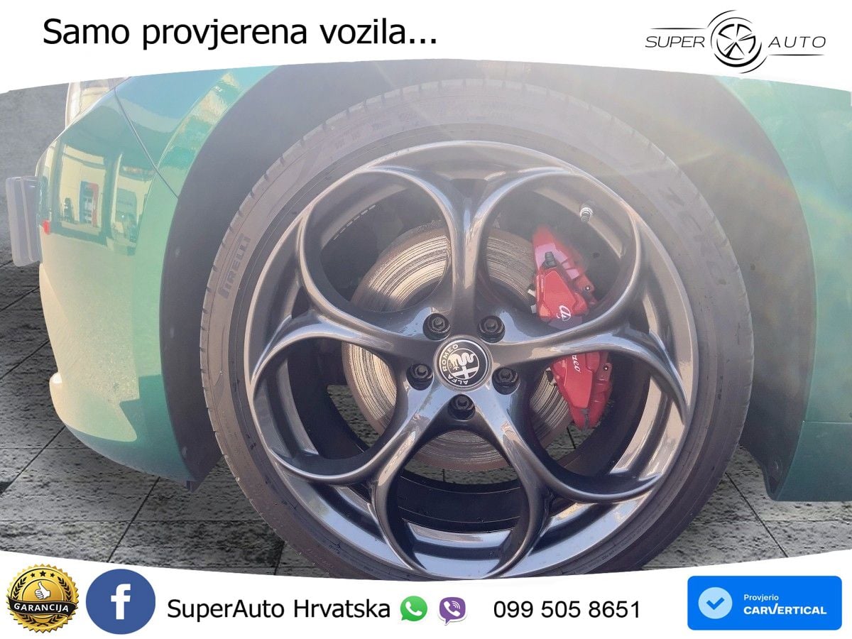 Alfa Romeo Giulia 2.0 Turbo (280 KS) Q4 Automatic LED+GR SJED+ACC
