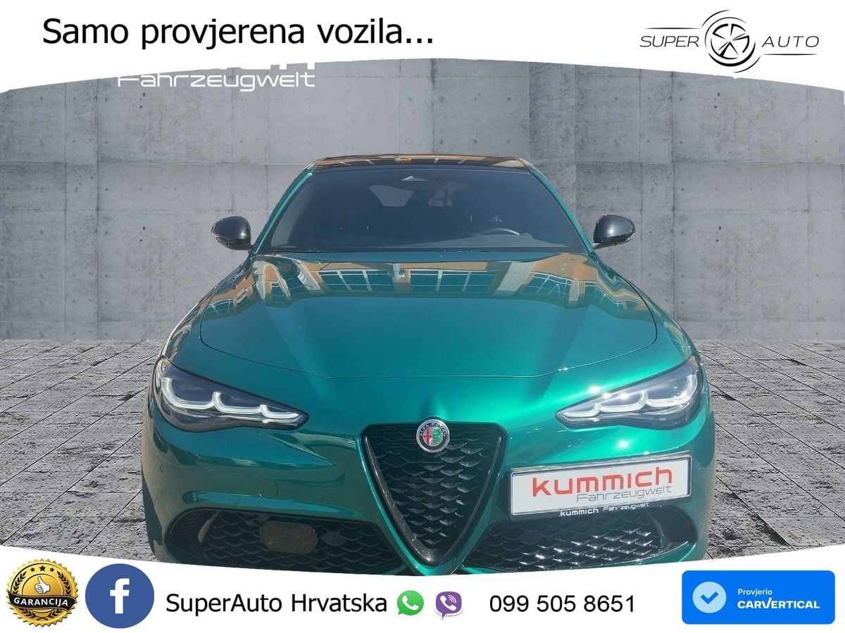Alfa Romeo Giulia 2.0 Turbo (280 KS) Q4 Automatic LED+GR SJED+ACC