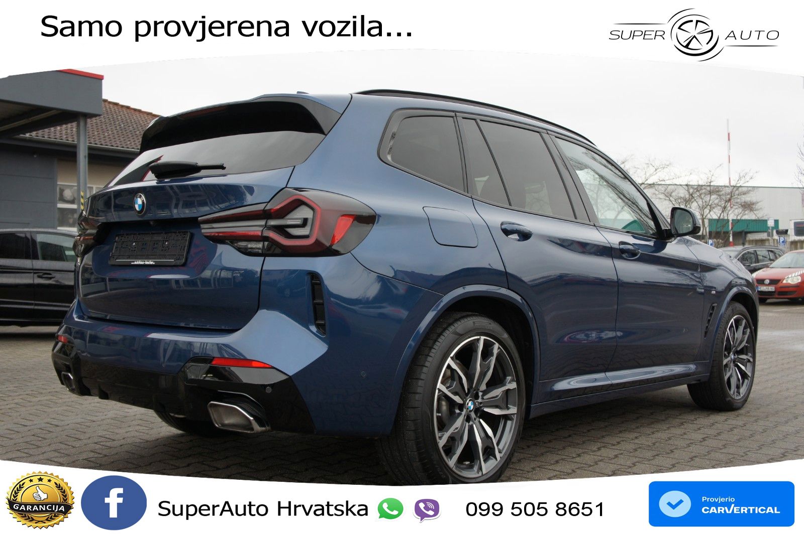 BMW X3 30d xDrive Steptronic M Sport ACC+HEAD+GR SJED+360+PANO