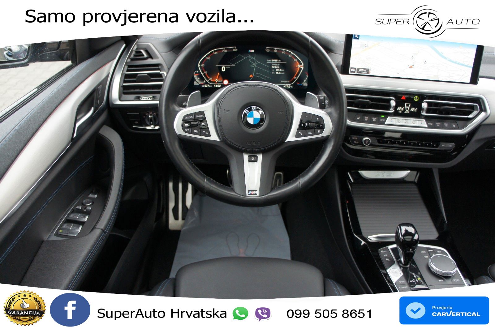 BMW X3 30d xDrive Steptronic M Sport ACC+HEAD+GR SJED+360+PANO