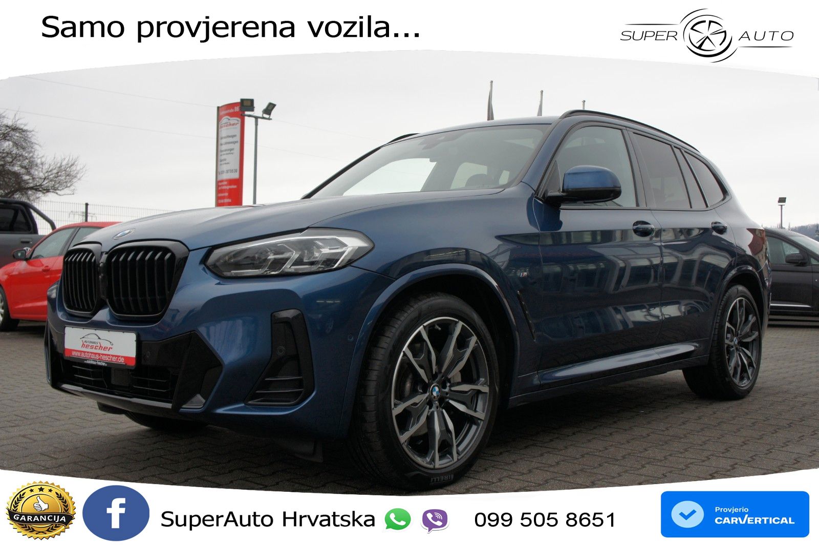 BMW X3 30d xDrive Steptronic M Sport ACC+HEAD+GR SJED+360+PANO