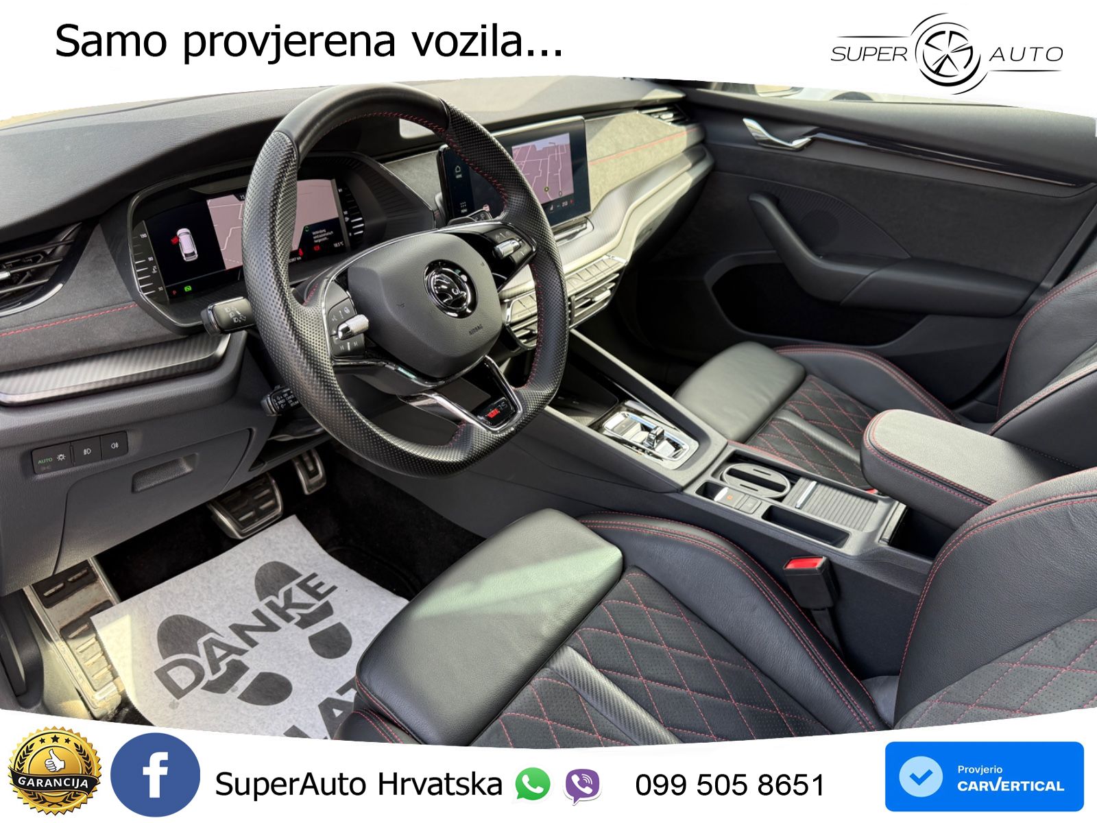 Škoda Octavia Combi RS 2.0 TDI (200 KS) DSG LED+GR SJED+ACC