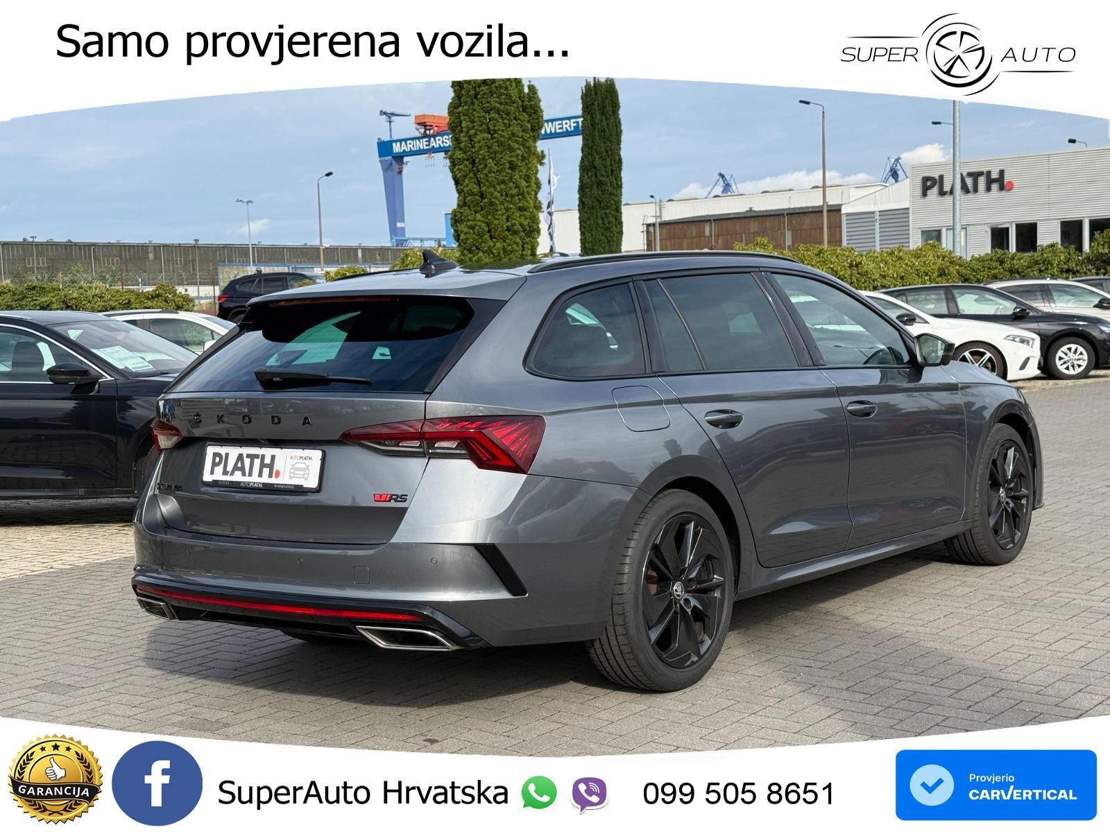 Škoda Octavia Combi RS 2.0 TDI (200 KS) DSG LED+GR SJED+ACC