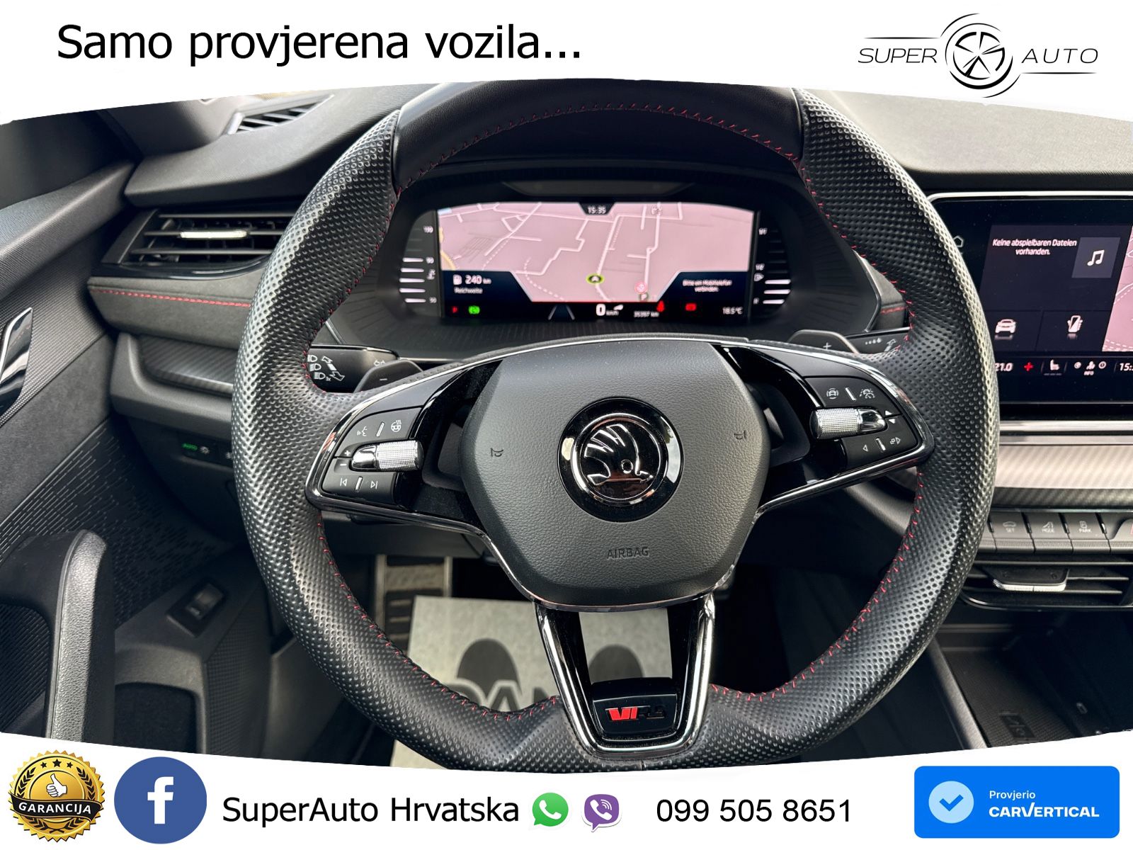 Škoda Octavia Combi RS 2.0 TDI (200 KS) DSG LED+GR SJED+ACC