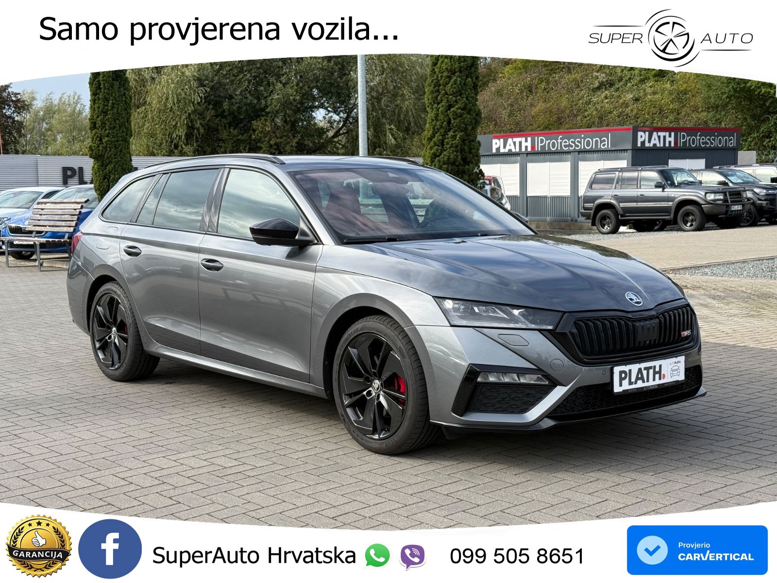 Škoda Octavia Combi RS 2.0 TDI (200 KS) DSG LED+GR SJED+ACC