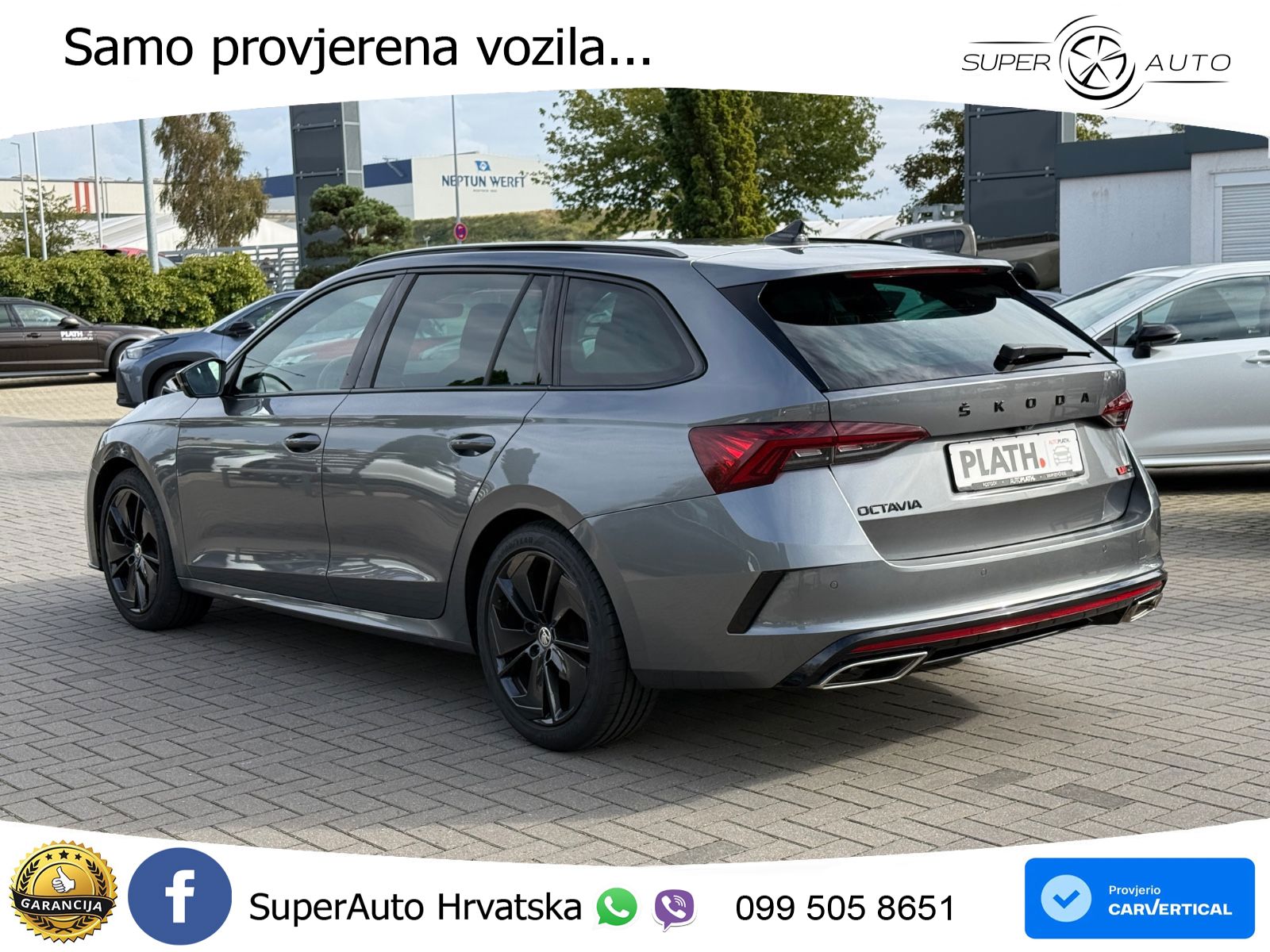 Škoda Octavia Combi RS 2.0 TDI (200 KS) DSG LED+GR SJED+ACC