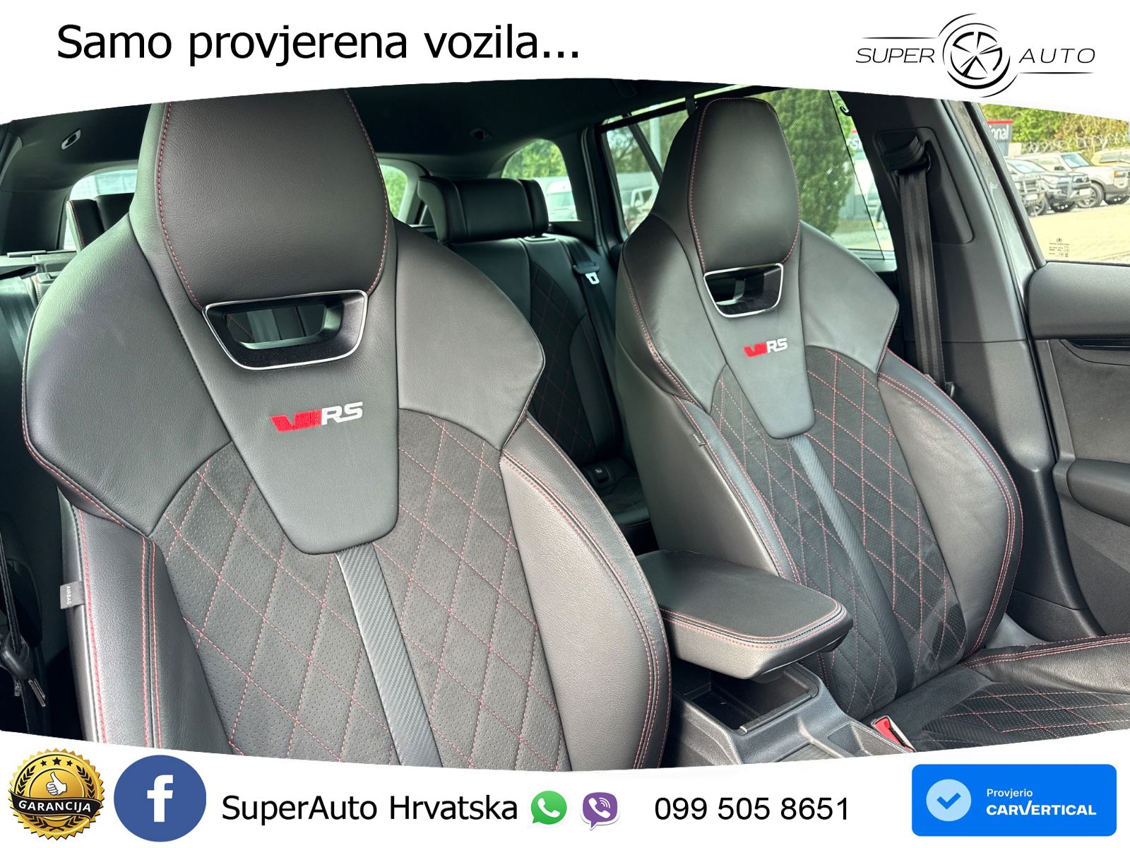 Škoda Octavia Combi RS 2.0 TDI (200 KS) DSG LED+GR SJED+ACC