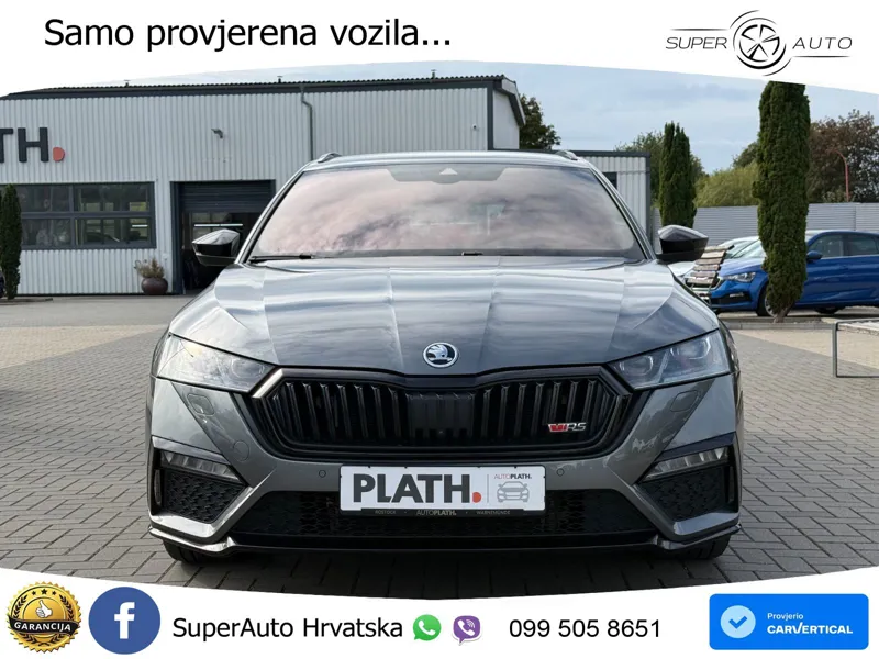 Škoda Octavia Combi RS 2.0 TDI (200 KS) DSG LED+GR SJED+ACC