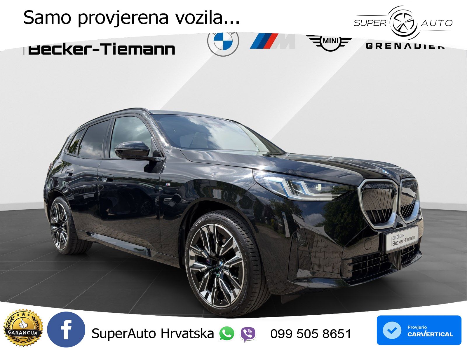 BMW X3 40d xDrive Steptronic M Sport LED+GR SJED+ACC