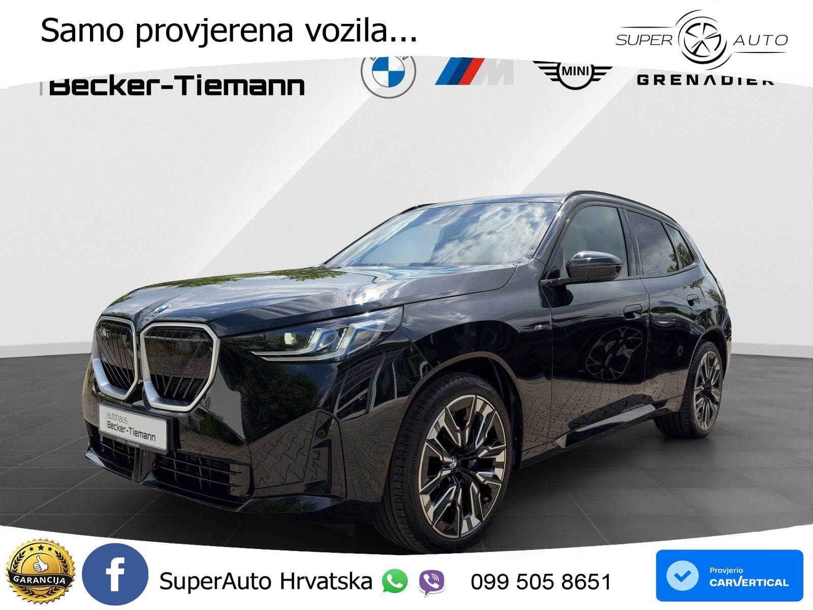 BMW X3 40d xDrive Steptronic M Sport LED+GR SJED+ACC